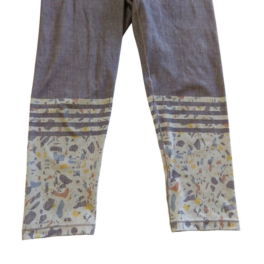 prAna Pillar Printed Capri Leggings Size S Moonlight Terrazzo Mid-Rise Active - Picture 4 of 7